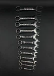 Craftsman 12 Piece 44110 - 44089 Stubby Sae Combination Wrenches 5/16 Usa. Fixed Price $159.99.