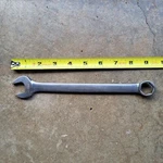 Snap Tools 11/16" 6PT Chrome Combination Wrench OSH22 Usa. Fixed Price $16.95.