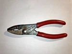 Snap-on Tools 46ACP 6-1/2" Long Soft Grip Slip Joint Pliers Red Usa. Fixed Price $30.97.