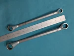 1940'S Wartime Bonney Bonaloy 12 Pt. Offset Box-end Wrenches #'s 2807 & 2809. Fixed Price $28.00.