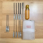 Xcelite 99PS-60 Bristol Spline Socket Driver Set 10/11 + 2 Usa Vintage. Fixed Price $40.00.