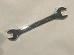 Sk Hand Tool 86414 Regular Open End Wrench, 7/16 X 1/2-INCH, Full Polished. Fixed Price $17.95.