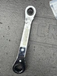 Craftsman Vintage New Wrench Offset 12 Pt Box End Ratcheting 43364 5/8"- 3/4". Fixed Price $22.00.