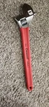 Nos Crescent 15" Chrome Adjustable Wrench Red Cushion Grip (AC115C) Usa Tool. Fixed Price $159.99.