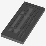Wera 137382 Foam Insert 9882 Hammer Set 1, Empty, 172 X 30 392. Fixed Price $42.80.