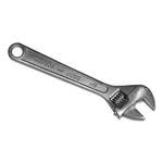 Adjustable Wrench, 10 L, 1-5/16 Opening, Chrome Plated Ors Nasco Anchor. Fixed Price $27.93.