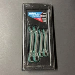 4PCS Mastercraft Box Wrench Metric Ratcheting Head Reversible Offset. Fixed Price $29.83.