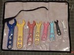 Blue Point 8PC Fitting Aluminum Wrench Set AN3 AN20 ANWR708A By Snap On. Fixed Price $227.99.