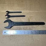 Asahi Ash 36MM 17MM 13MM Wrench Machine Single Open End Japan Made X-11 Set Of. Fixed Price $40.00.