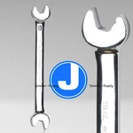 Jonard Angled Head Speed Wrench 7/16" 1/2" Double Ended Installer Tech JON0716. Fixed Price $22.49.