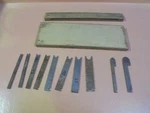 Vintage Stanley Box 4 Cutters For 55 Plane. Fixed Price $69.95.