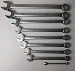 Vintage Lot 9 Proto Professional Combination Wrenches Sae Made Usa. Fixed Price $169.99.