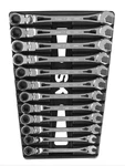 Sk Professional Tools 12 Piece Metric X-frame Flex-head Ratcheting Wrench Set. Fixed Price $442.85.