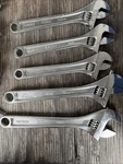 Lot Of 5 Craftsman Adjustable Wrench Three CMMT81622 Two CMNT81623 10. Fixed Price $48.82.
