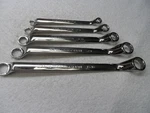 Craftsman Professional Usa Nos Deep Offset Full Polish Sae Wrench - 5 Pcs. Fixed Price $249.93.