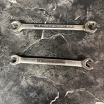 Craftsman Flare Nut Wrench 1/2 9/16 -vv- 44175 And 3/8 -7/16-V- Series Usa. Fixed Price $20.00.