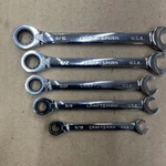 Craftsman Usa Reversible Ratcheting Wrench Set Sae Piece 5/16 9/16 Gk Bin Obo. Fixed Price $70.00.