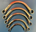 Cornwell Tools Usa 5PC Sae 3/8-13/16 Half Moon Box Wrench Set, 12 Point. Fixed Price $119.00.