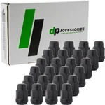 Black 7/16-20 Lug Nuts Closed End Bulge 19MM Hex 1.4" Tall Set Of 24. Fixed Price $49.00.