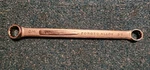 Vintage Easco 3/4" 5/8" 62 124 Double Box End Wrench Sae Forged! Made Usa!. Fixed Price $7.95.