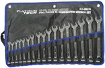 Platinum 17PC Metric Long Handle Full Polish Combination Wrench Set 8-24MM 99570. Fixed Price $179.99.