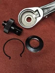 Craftsman Usa Vintage 1/2" Qr Ratchet -v- 44985 With Patent Pending Stamp. Fixed Price $39.99.
