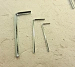 100X - Allen Hex Alloy Steel Key Wrench 1/4, 1/8 1/16 ? Lot Of. Fixed Price $59.40.