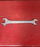 Blackhawk Usa Sae 5/8" X 3/4" Open Ended Wrench 4729 Nos Grooved Handle. Fixed Price $8.95.