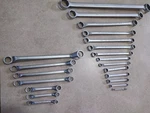 21 Pc's New Proto Dbl Box Wrench Set (1-1/2" 1-7/16")+(1-1/4" 1-1/16") Usa. Fixed Price $160.00.